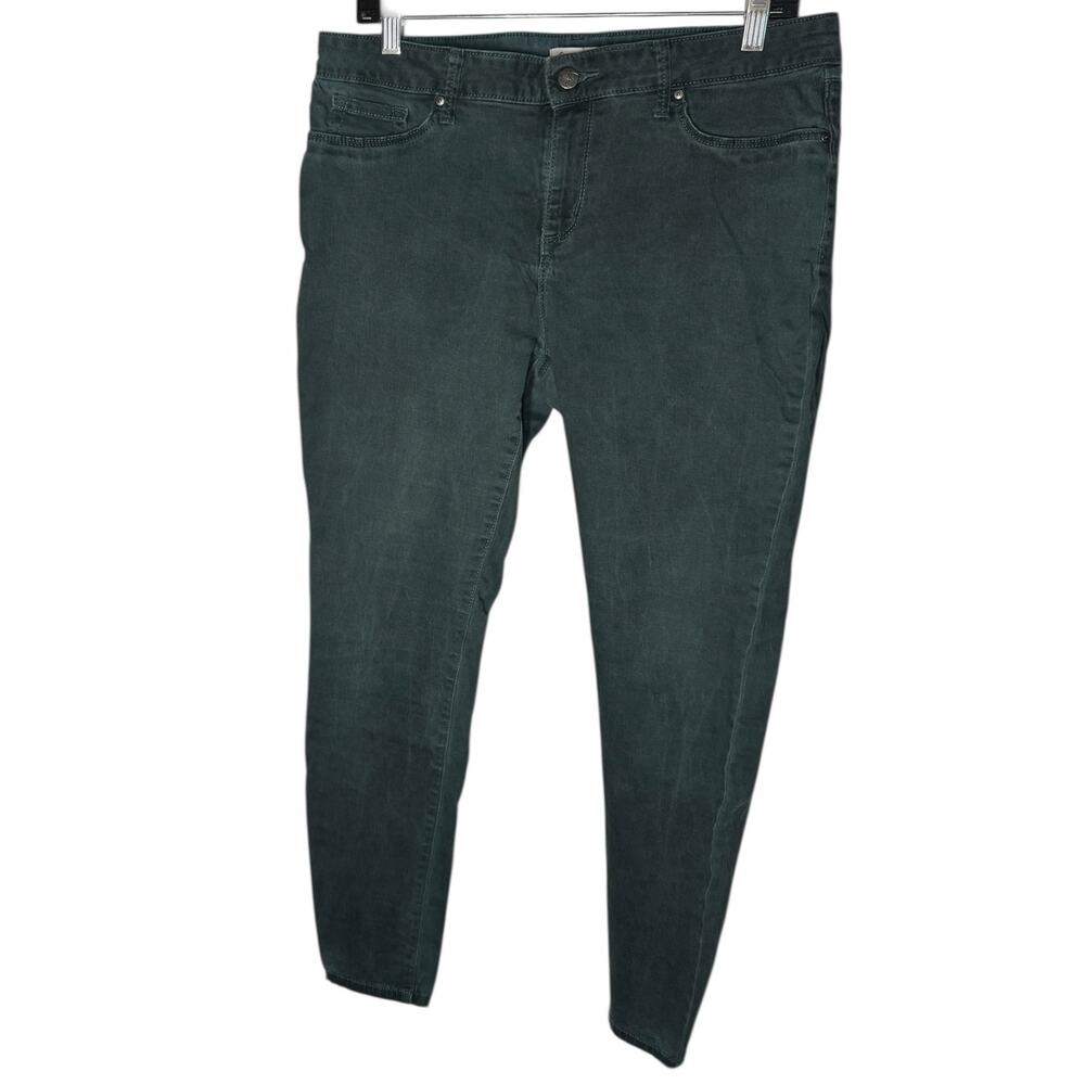 Jessica Simpson Super Skinny Jeans Size 12 / 31 Green